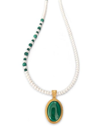 Malachite Necklace - Giada