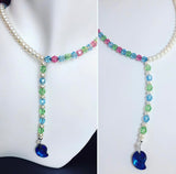 Pearl and Crystal Necklace - Rukhsana