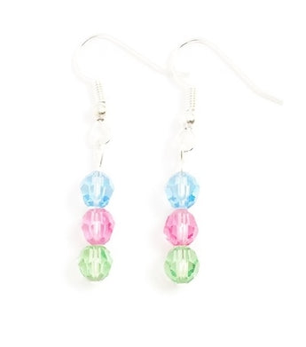 Colorful Crystal Bead Earrings - Rukhsana
